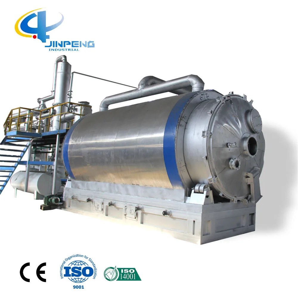 
Waste Plastic Tyre Pyrolysis Plant to Fuel Oil Machine 