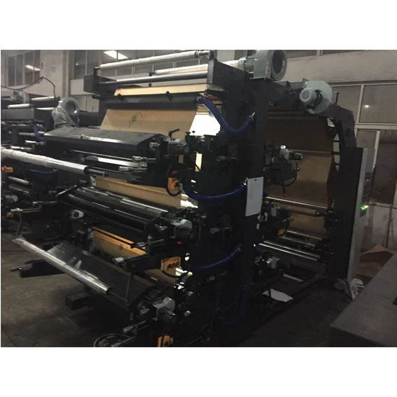 new product 6 color flexo printing machine