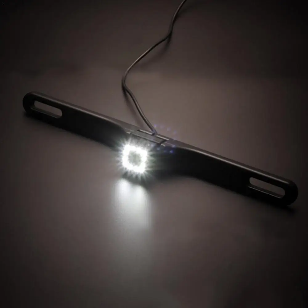 2021 New Waterproof IP68 Long License Plate Frame 12LED Car Rear View Camera Universal Car Reverse Parking Camera