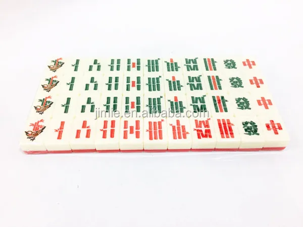 
Japanese plastic mahjong tiles ,customize mahjong set 