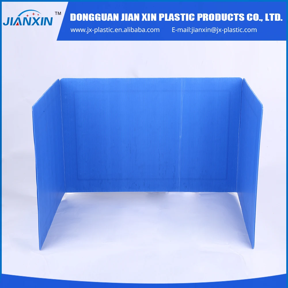 Оптовой пользовательских Цвет гофрированной pp полый лист