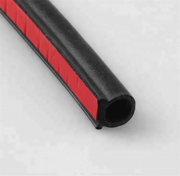 D-образный край автомобильной двери автомобильный шумоподавляющий щит EPDM резиновая уплотнительная лента