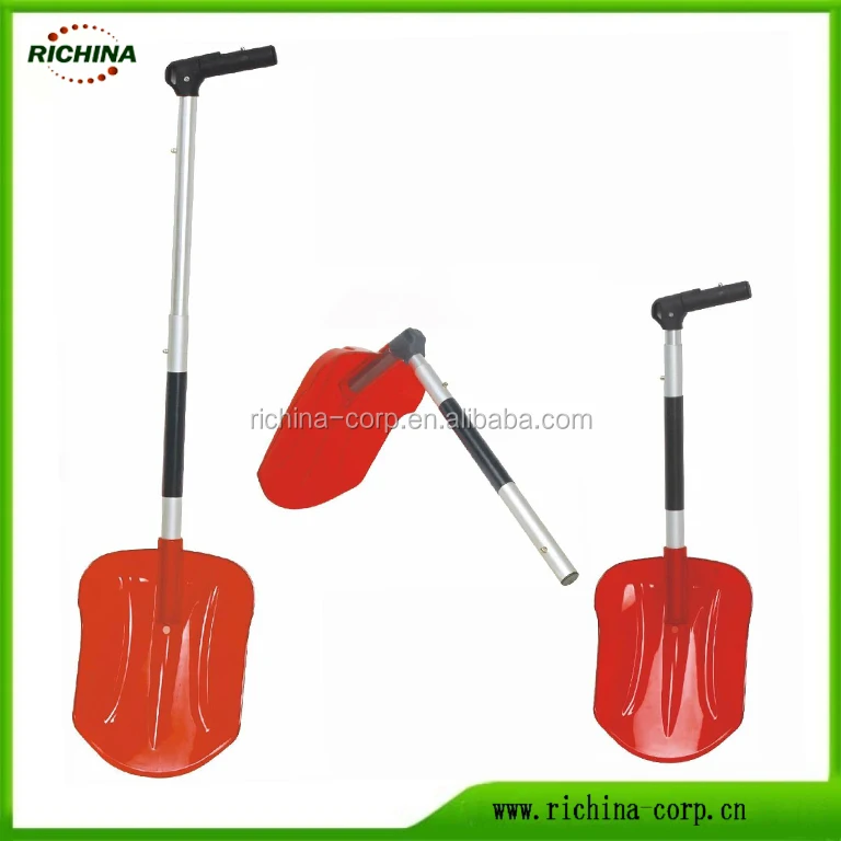 
Wide Range of Option Telescopic Handle Sport Utility Portable Emergency Use Camping Aluminum Snow Shovels 
