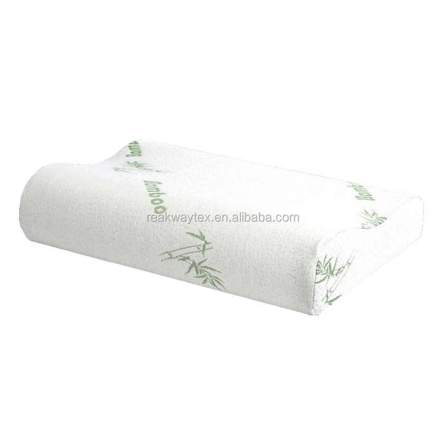 Wholesale Pillow Promotion Bamboo Fiber Pillow Neck Support Memory Foam Bedding Pillow