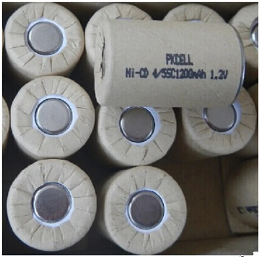 
Ni-CD Sub C battery 1.2v 2000mAh rechargeable nicd batteries paper cover 