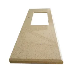 Artificial quartz kitchen counter tops