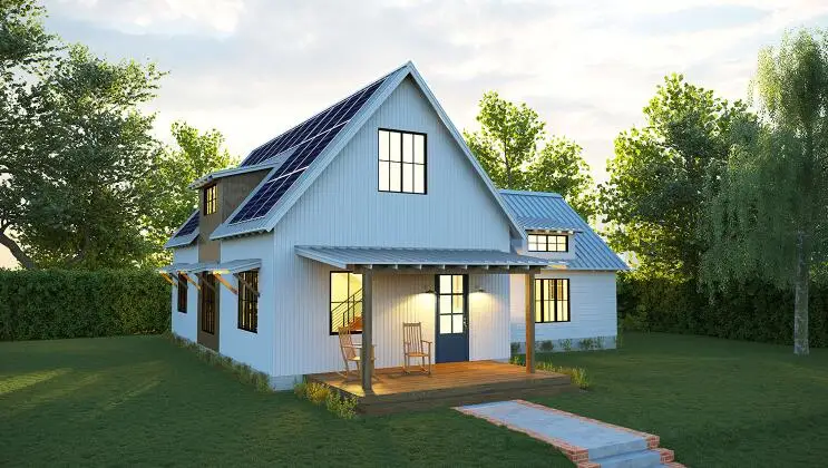 Cold Formed Steel Ready Made Wooden House in Slovenia