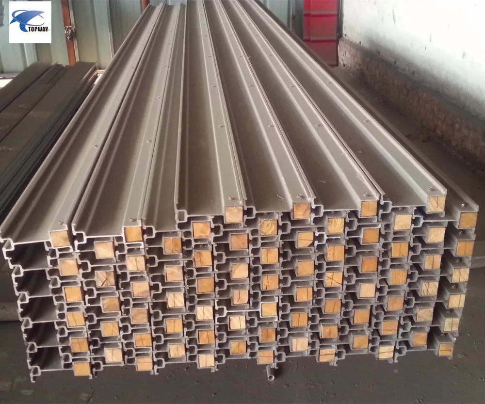 Metal glulam support beams aluminum beam with wooden insert prices