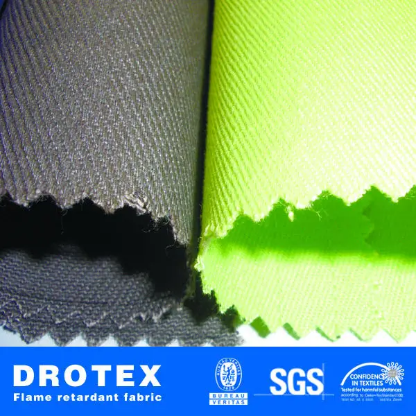 88% хлопка/12% нейлон поёарный retardant ткани