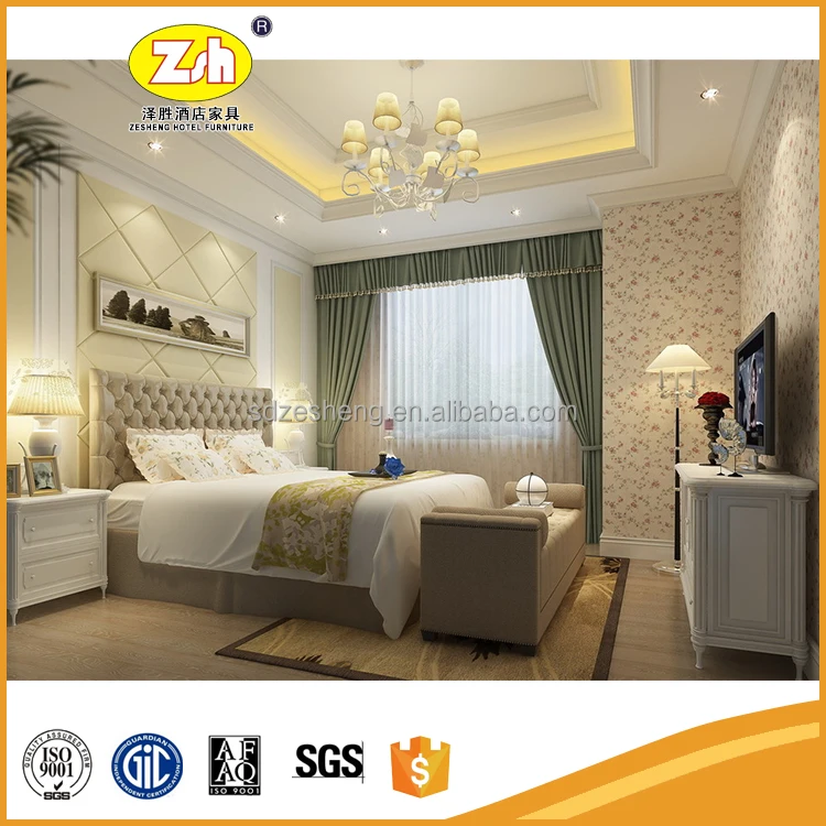 Foshan Zesheng 5 star Arabic hotel furniture china hotel bedroom furniture ZH-292