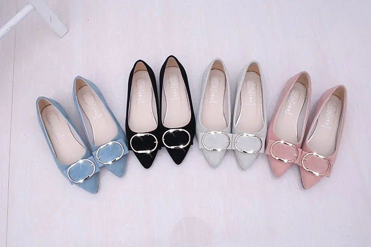 Factory wholesale ladies shoe casual shoes flat ladies shoes with great price