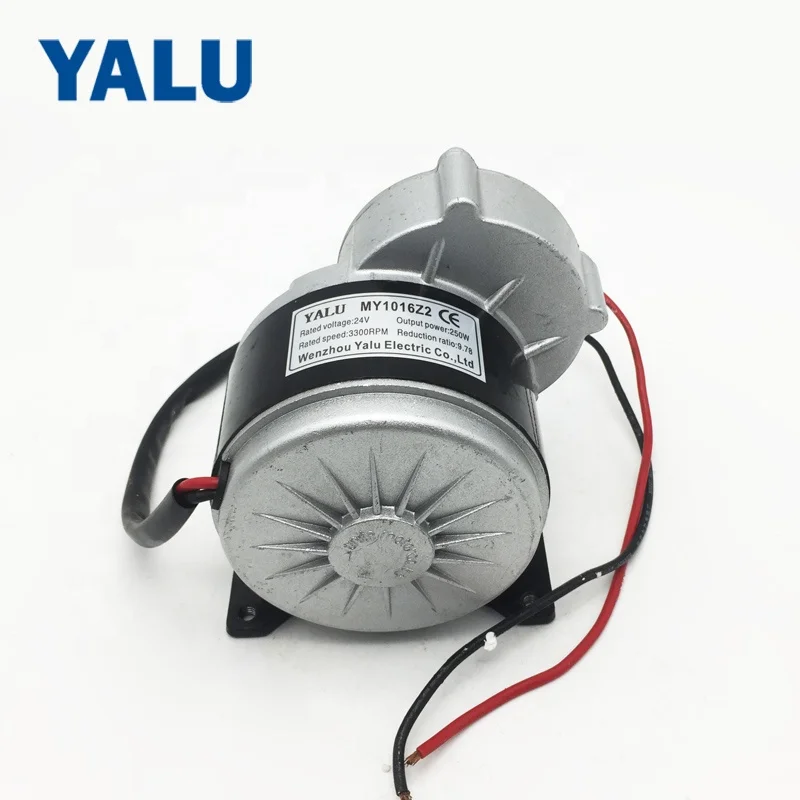 Hot Sale Promotion MY1016Z2 250W 24V UNITEMOTOR Electric Bike Kit Golf Carts 36V Brush Gear Robot DC Motor For Razor Scooter