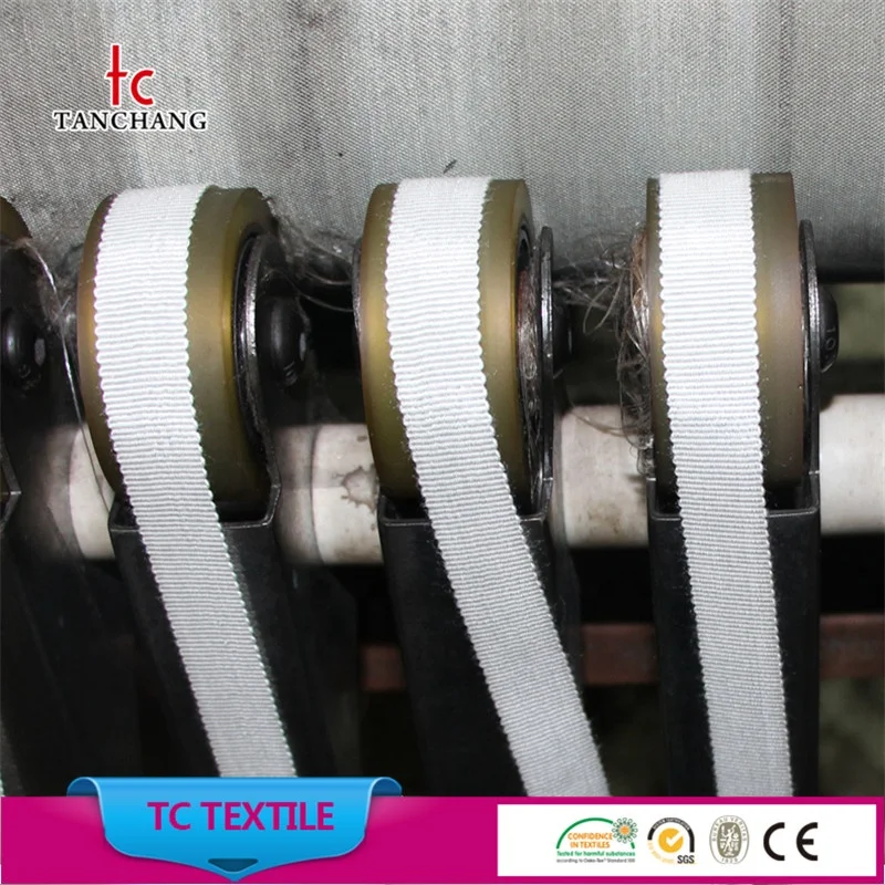 factory wholesale solid color grosgrain design cotton rayon petersham ribbon for garment TCMD04