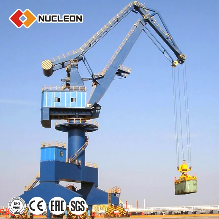  Портальный кран Nucleon морской пьедестал палубе Кливер
