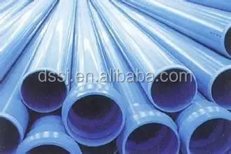 83mm Hard Plastic tube blue pvc pipe