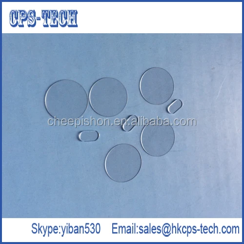 oval-ellipse shape optical glass lens for digital camera