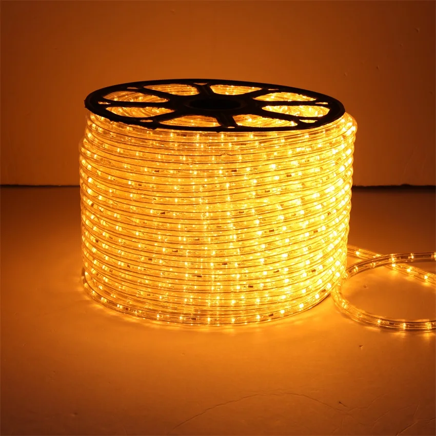 2019 hot sale Christmas Round Waterproof LED Flex Hose Rope Light for Outdoor Decoration