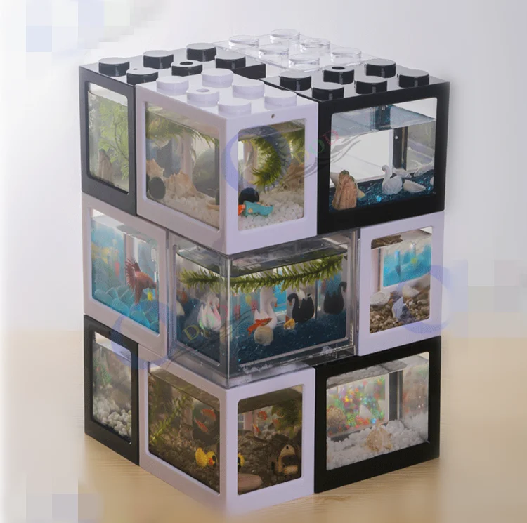 Wholesale Curved Modern Bar Counter Aquarium Fish Tank