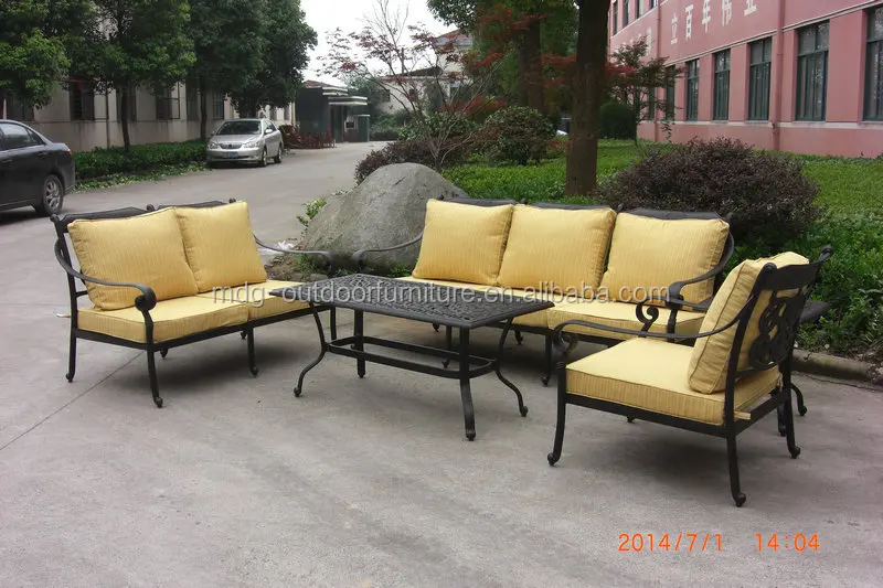 2017 модный алюминиевый литой современный стиль кофе диван