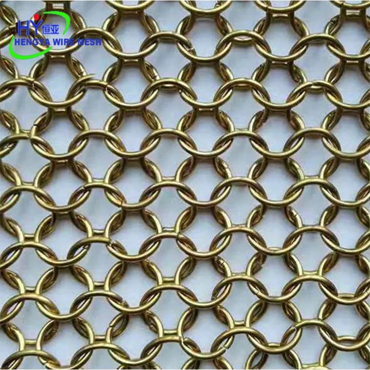 10 мм кольцо латунь медь цепь почтовые шторы