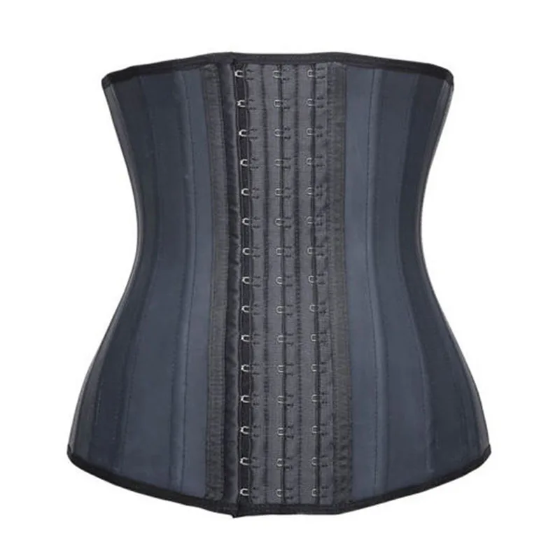 Corset 25 Steel Bone De Latex Waist Trainer Underbust Rubber Waist Cincher Body Shaper  Training Shapewear Wholesale