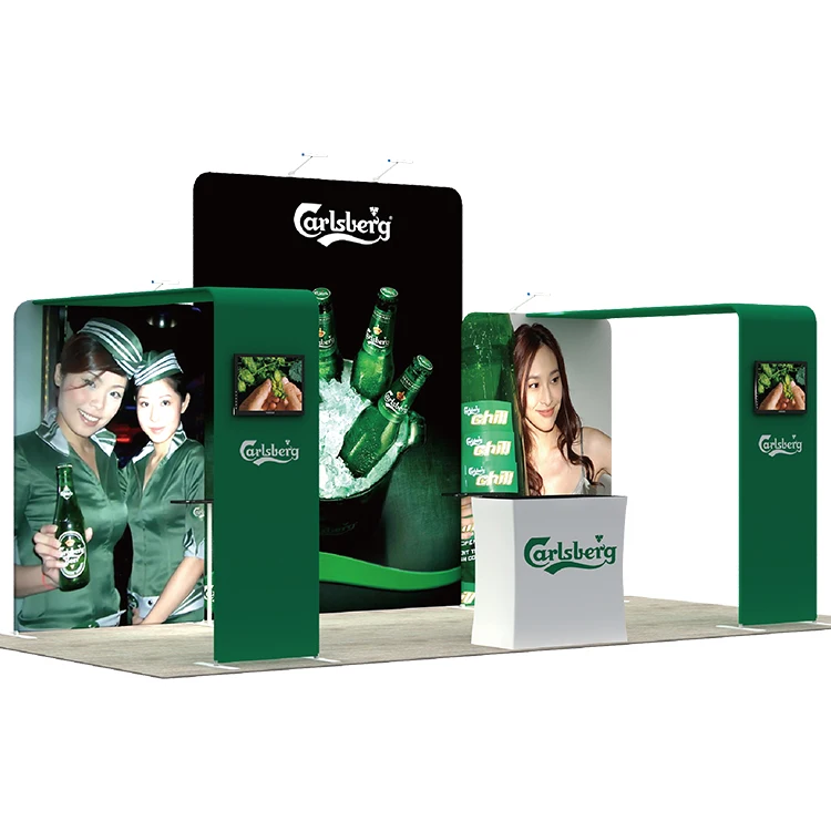 3x9 Custom Printed Stand Portable Exhibition Equipment Trade Show portable exhibition booth