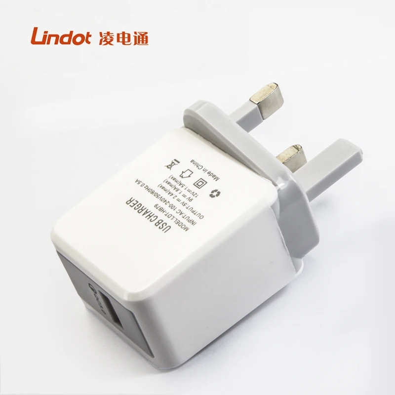 
QC 3.0 3 pin Dual USB UK Wall Plug 2.1A 2 Port USB UK Plug AC Wall Charger Travel Adapter For iphone IPAD Samsung 