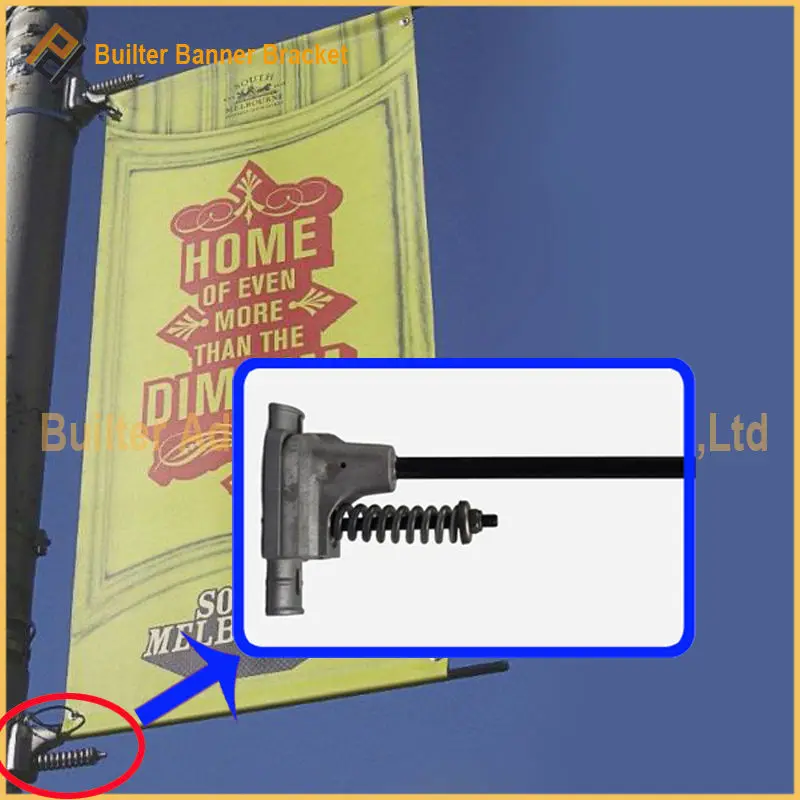 Economy PVC banner holders for banner brackets