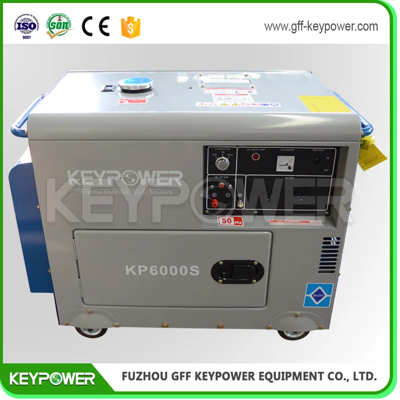 Professional User-Design Flexible 6kw Insulating Paint Hotel Gasoline Generator Parts