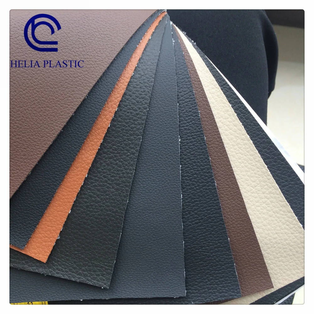 PVC car stock leather, stock leather for car seat, stock leather