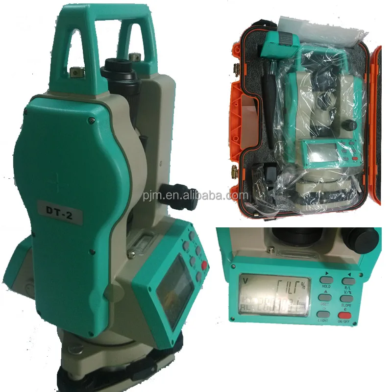 PJK DE2A DIGITAL THEODOLITE SURVEYING INSTRUMENT WITH DISCOUNT PRICE