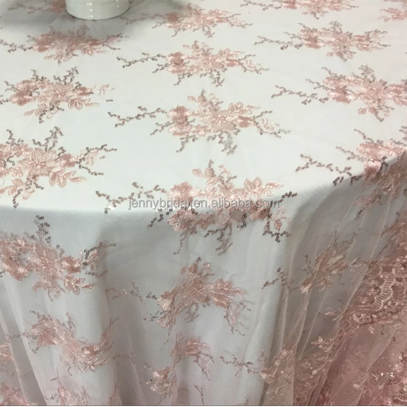 indian polyester cheap lace tablecloth round
