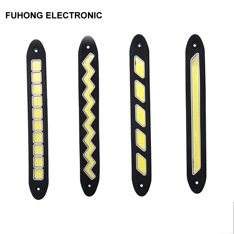 
Waterproof Soft Universal Cars Daytime Running Light Cob Flexible LED DRL 