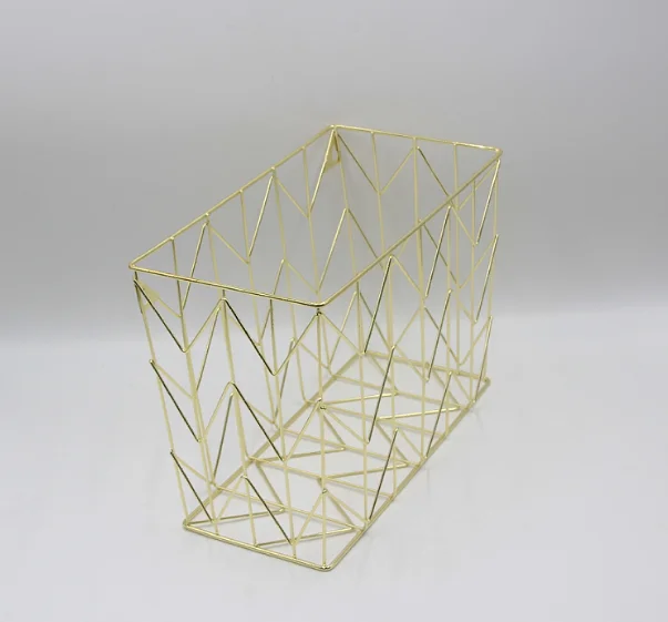 Metal Wire Tabletop Decor File Holder  Office Accessories Set