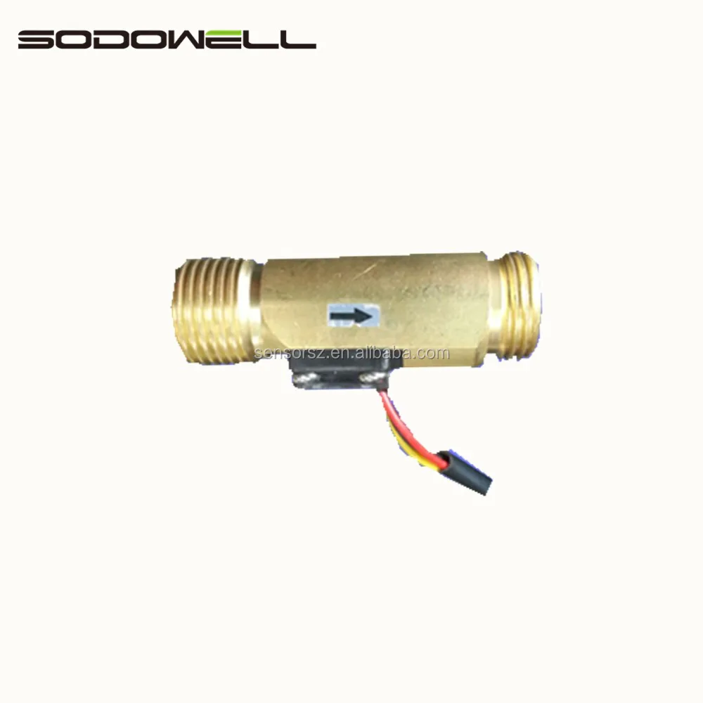 Sodowell Brass  flow meter water Flow Sensor