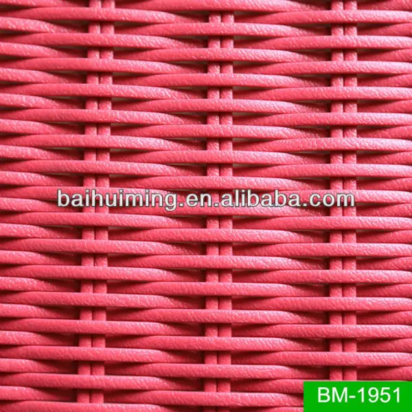 2014 всепогодный ВМ-1951 полулунный РЕ оплетенный ротанг материал мебели