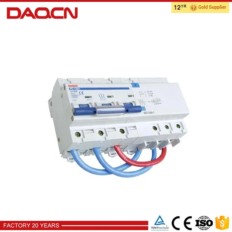 Daqcn экономические индивидуальный дизайн rccb 100Amp