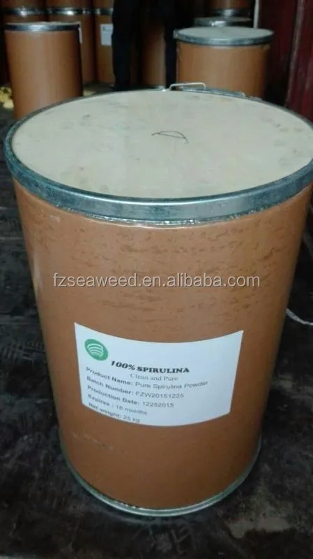 Organic Food OEM Service High Protein 100% Pure Spirlina Powder Food Grade
