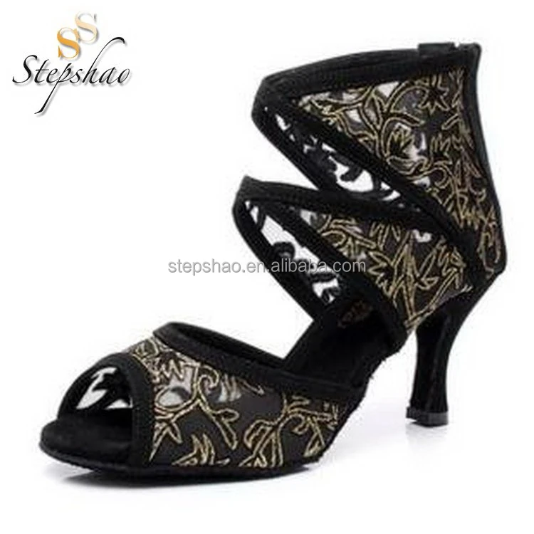 Customized Special Discount Good Quality Women Ballroom Dance Shoes Latin Salsa Performance Dance Shoes