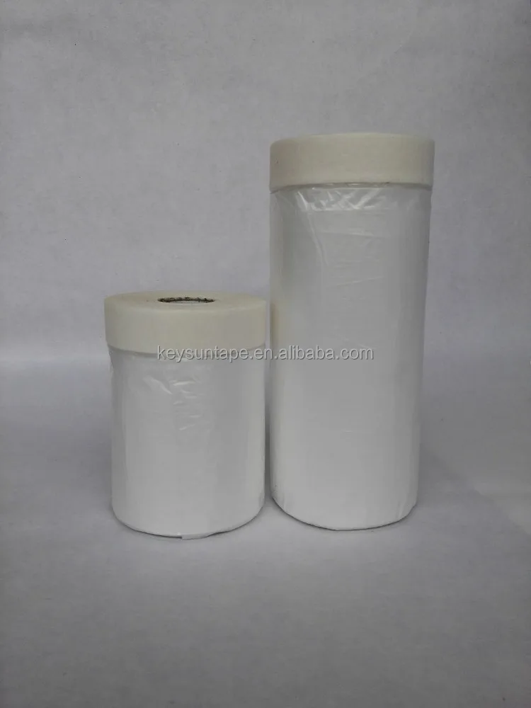 
Cheap china supplier pre-taped drop masking film 