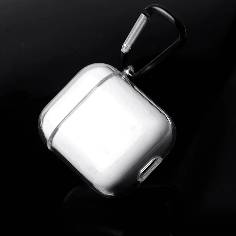 For AirPods Earphones Accessories Charging Case Crystal Color PC Shockproof Protective Cover Case Skin