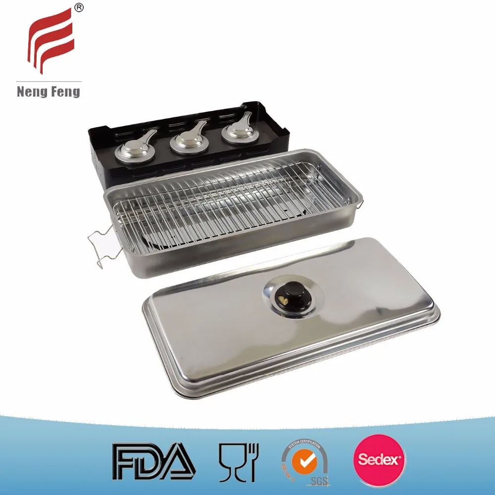 2021New Design portable stainless steel fish smoker smoke oven chicken smoker