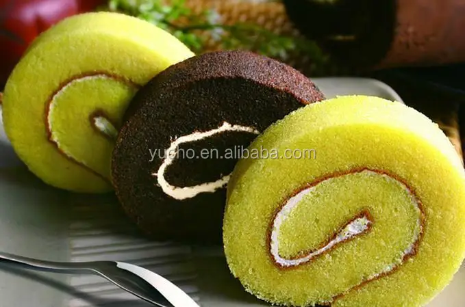 Automatic Swiss Roll Layer Cake Machine Production Line In China Factory