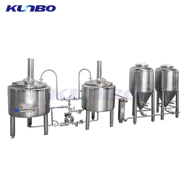 KUNBO 20 / 30 Gallon 100L Stainless Steel 304 Micro Beer Brewing Mash Tun
