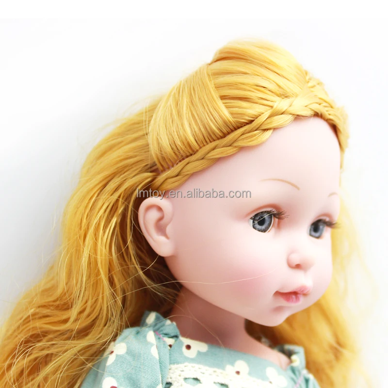 34cm Baby Girl  Doll, Plastic Vivid Fashion China Doll for Kids