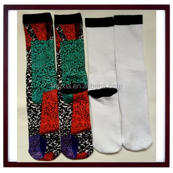 
Sock Manufacturers 100 Polyester Sublimation Blank Socks, China Wholesale Mens Crew Socks Blank For Dye Sublimation 