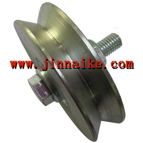 factory hardware sliding iron gate door for track/channel supplier