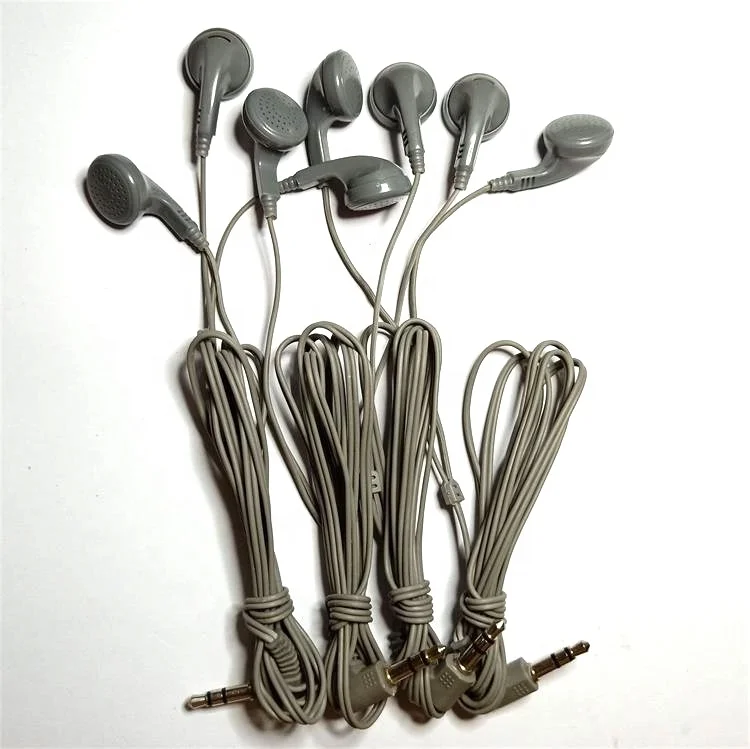 wholesale cheap disposable earphone in stock
