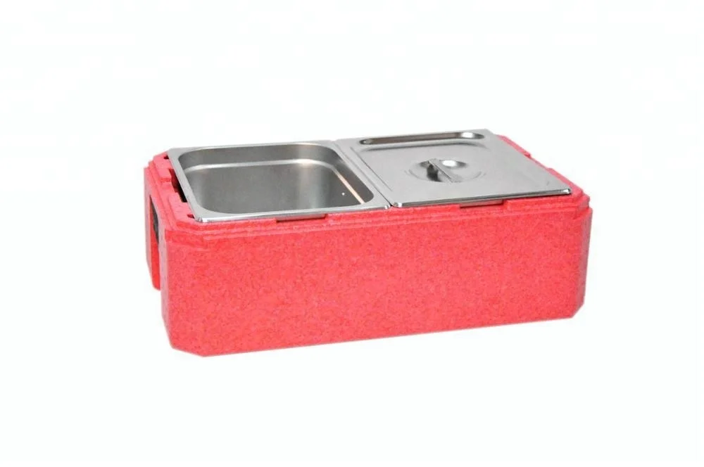 ISO9001 многофункциональная пластиковая коробка для хранения с крышкой и отпаривателем для паровых сковородок Гастроемкости