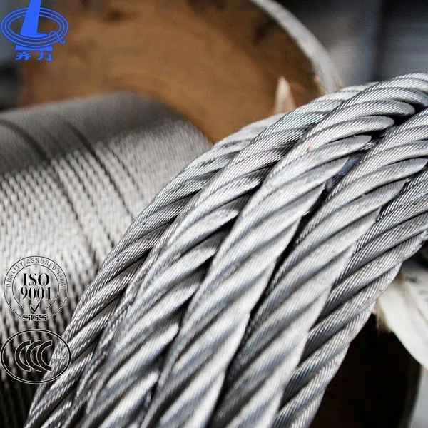 Galvanized Elevator Steel Wire Rope for Lifting